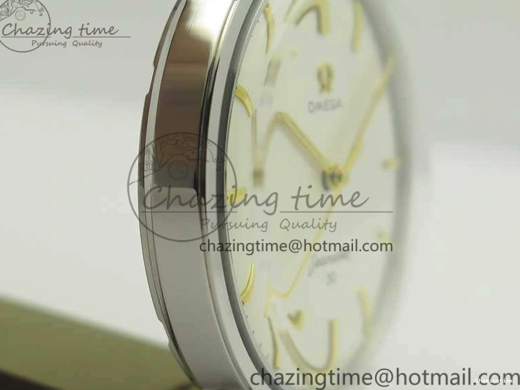 0304 Seamaster 30 1962 SS TW Best Edition White Dial YG Markers On Leather Strap MIYOTA Soft 8080